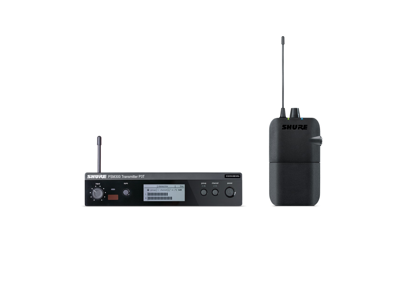 SHURE PSM300 P3TER-S8